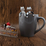 Stainless Steel Coffee & Tea Spoon Mini Cat Long Handle - milanoutlet