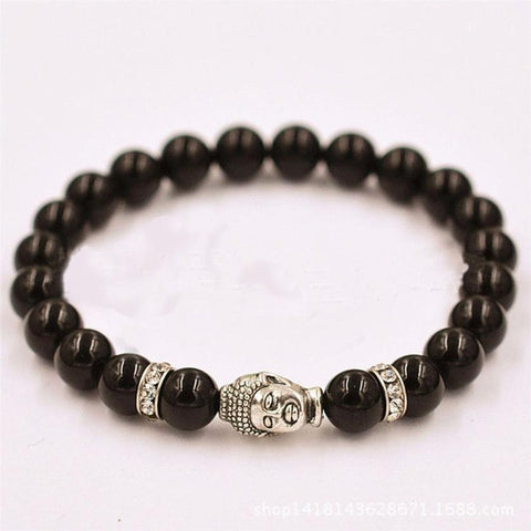 women Bracelet Alloy Rammel Silver Buddha