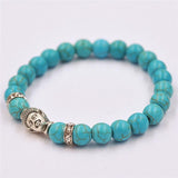 women Bracelet Alloy Rammel Silver Buddha - milanoutlet