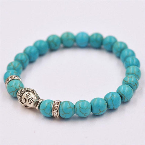 women Bracelet Alloy Rammel Silver Buddha