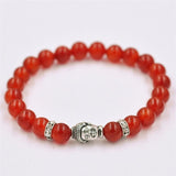 women Bracelet Alloy Rammel Silver Buddha - milanoutlet