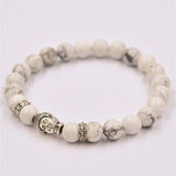 women Bracelet Alloy Rammel Silver Buddha - milanoutlet