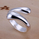 Silver Plated Ring - milanoutlet