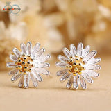 Daisy Flower Earrings - milanoutlet