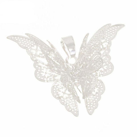 SUSENSTONE Women Lovely Butterfly Chain Necklace Jewelry Pendants