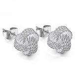 Ball Slide Ear Stud Earrings - milanoutlet