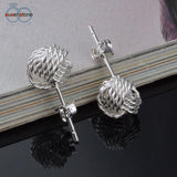 Ball Slide Ear Stud Earrings - milanoutlet