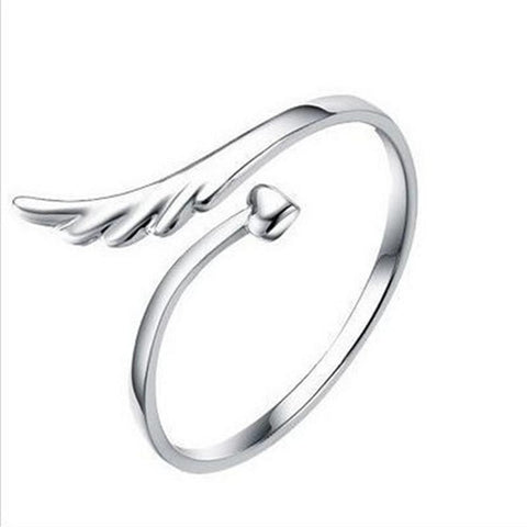 Angel Wings Opening Ring