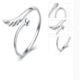 Angel Wings Opening Ring - milanoutlet