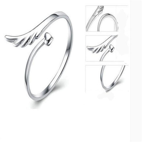 Angel Wings Opening Ring