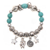 Turquoise Beads Bracelet - milanoutlet