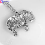 Elephants Pendant  Chain - milanoutlet