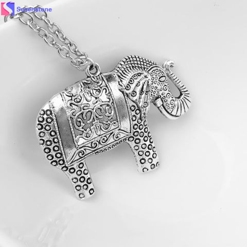 Elephants Pendant  Chain