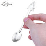 4 pcs/set Christmas Coffee Spoons - milanoutlet