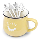 4 pcs/set Christmas Coffee Spoons - milanoutlet