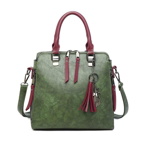 Green Leaf Bag