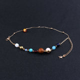 Eight Planets Solar System Guardian Star Natural Stone Bracelets