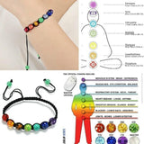 Starry-styling 7 Chakra Healing Balance Beads