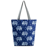 Canvas Tote Handbag - milanoutlet