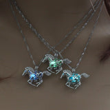 Horse Glow in the Dark necklace