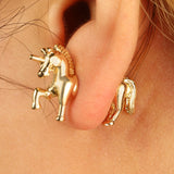 Unicorn Stud Earring