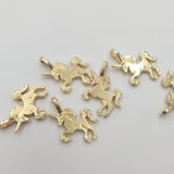 Gold SilverUnicorn Necklace