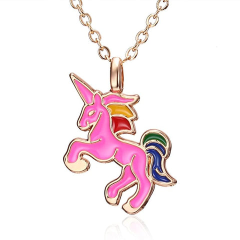 Girls Unicorn Pendant